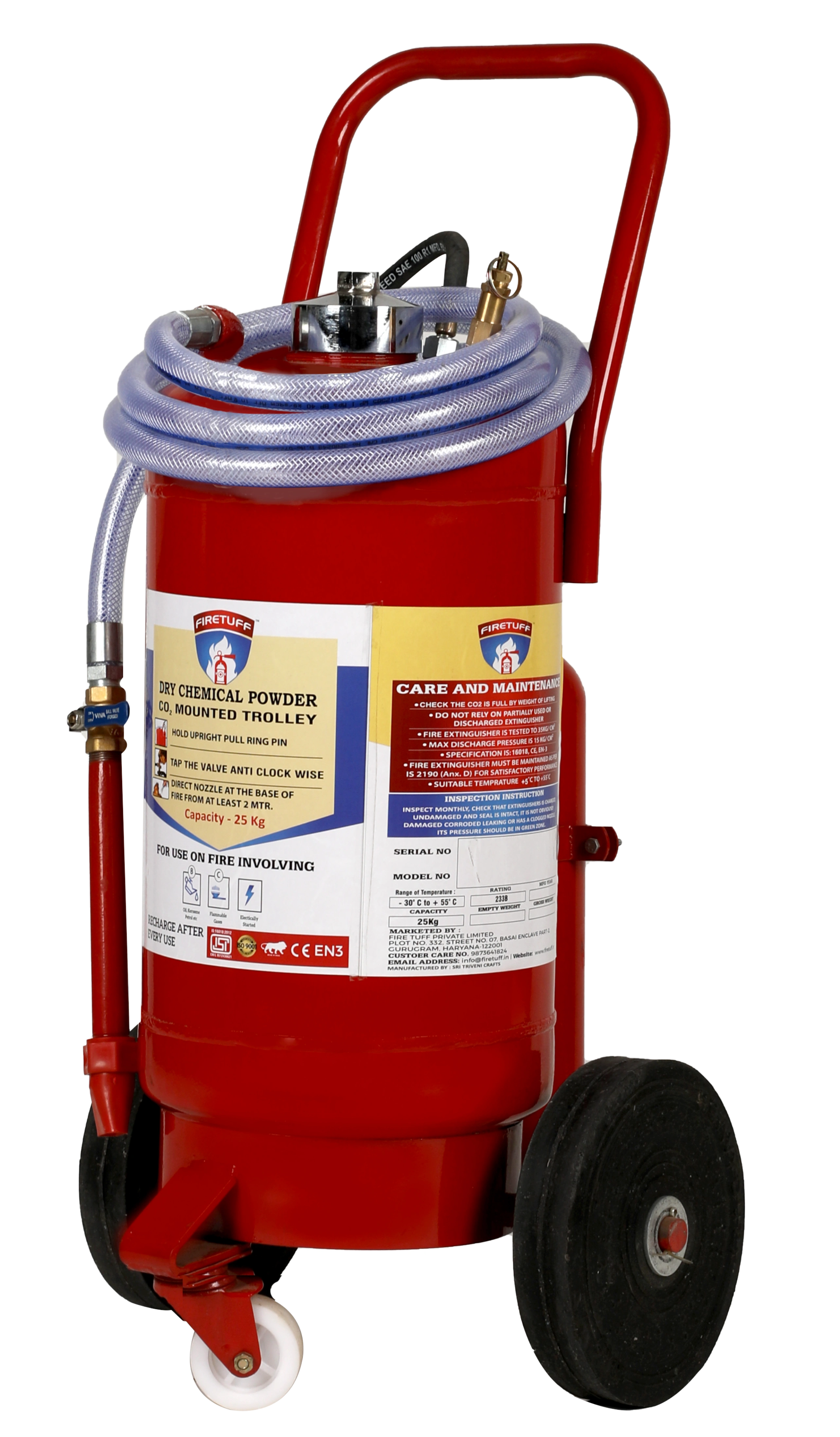 Trolly Mounted Fire Extinguishers